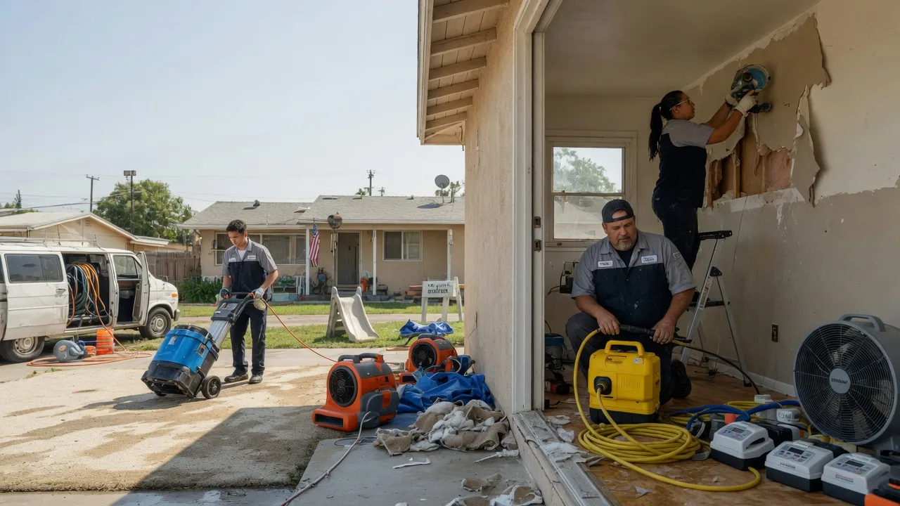 Water Damage Restoration in Montclair, CA near me